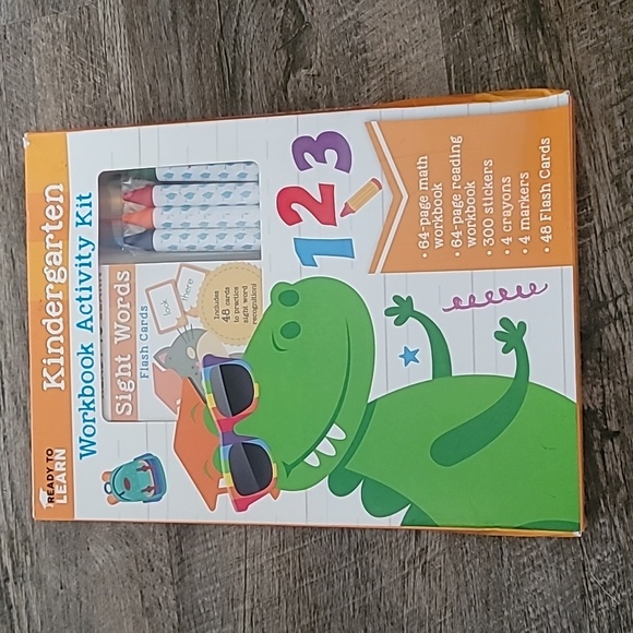 Kindergarten Workbook Activity Kit - Picture 1 of 3